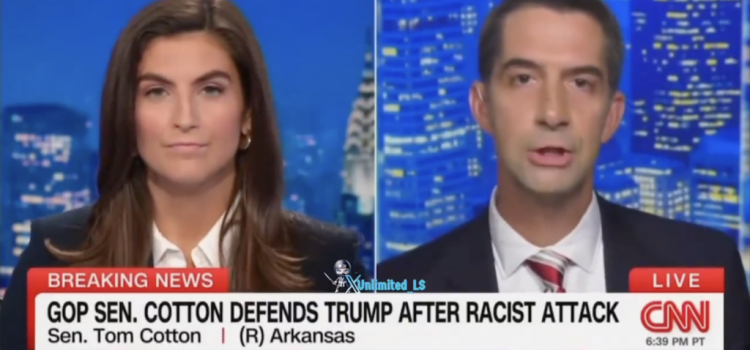 WATCH: Tom Cotton Flips The Script On CNN’s Kaitlan Collins, Leaves Her Speechless