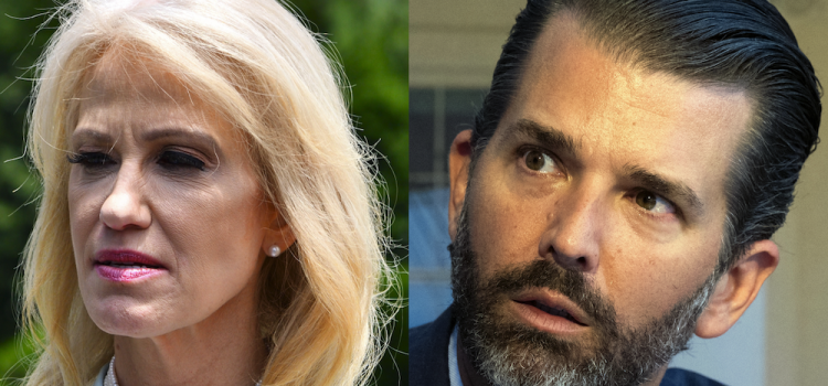 Kellyanne Conway Makes Eye-Popping Move, Don Jr. Responds: ‘A Little Too Swampy’