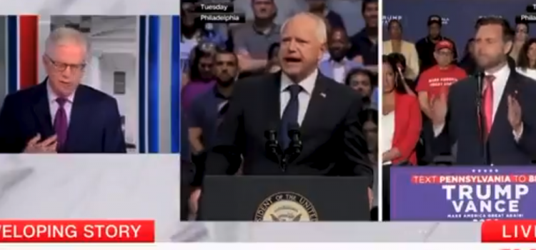 CNN Finally Fact-Checks Tim Walz’s Military Record, Egregious Lies: ‘No Evidence’
