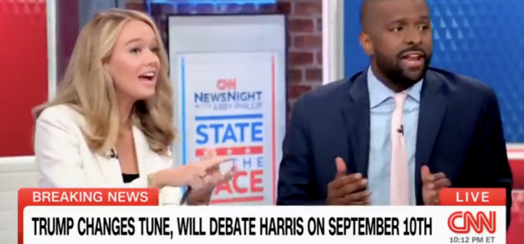 CNN Panel Explodes Into CHAOS During Squabble About Kamala’s Refusal To Take Questions