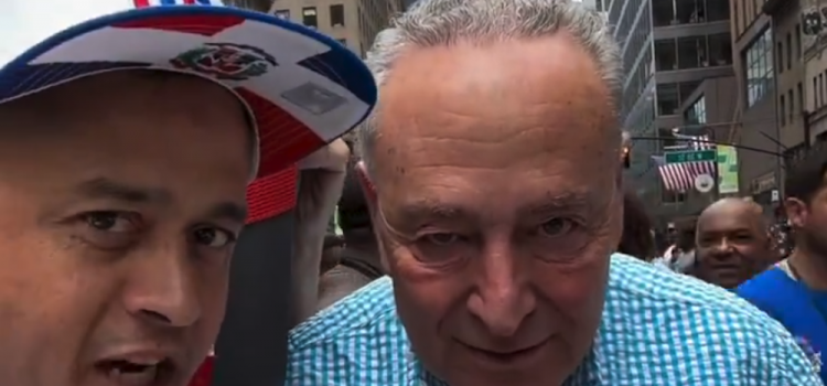 WATCH: Chuck Schumer Gets Humiliated By Heckler In Hilarious Clip: ‘You’re A Loser!’